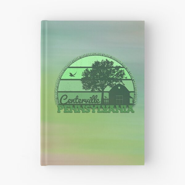 Item preview, Centerville Pennsylvania Sunset Retro Vintage Local Pride Logo designed and sold by CRHPOD20.