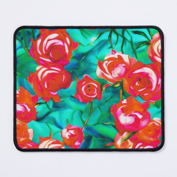 Item preview, Lush Rose Cluster Painting for Maximalist Flower Lovers designed and sold by WildStroke.