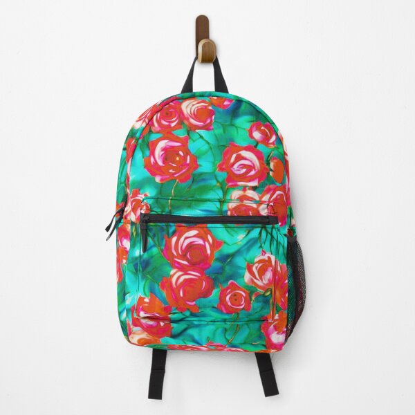 Item preview, Lush Rose Cluster Painting for Maximalist Flower Lovers designed and sold by WildStroke.