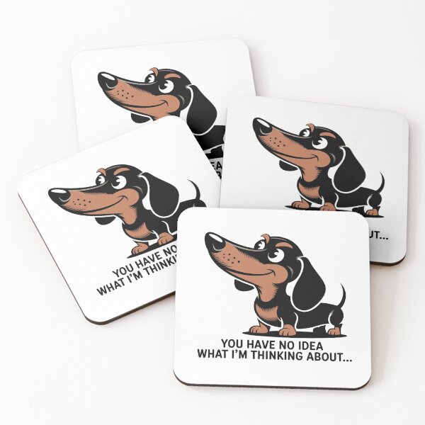 Item preview, Off to Cause A Kerfuffle Dachshund Funny Sus Design for Tshirts and Stickers  designed and sold by KZurHTPC.