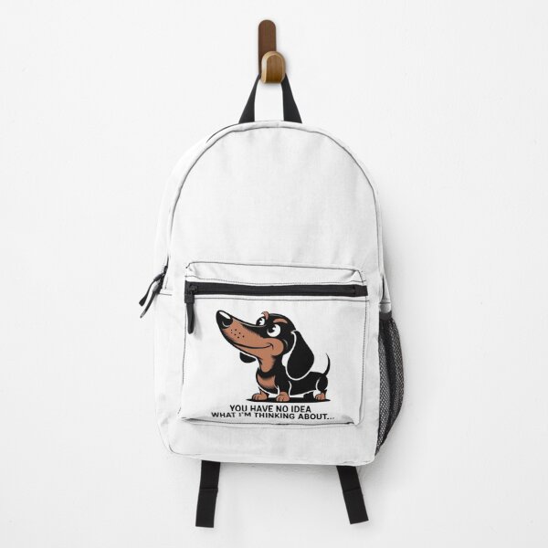 Item preview, Off to Cause A Kerfuffle Dachshund Funny Sus Design for Tshirts and Stickers  designed and sold by KZurHTPC.
