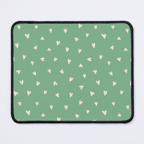 Item preview, Tiny tossed hearts | Valentine coquette cute mint green design designed and sold by Illustrated by Nat.
