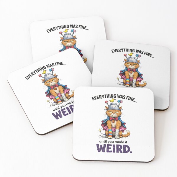 Item preview, Funny Cat: Everything Was Fine... designed and sold by Halejo68.