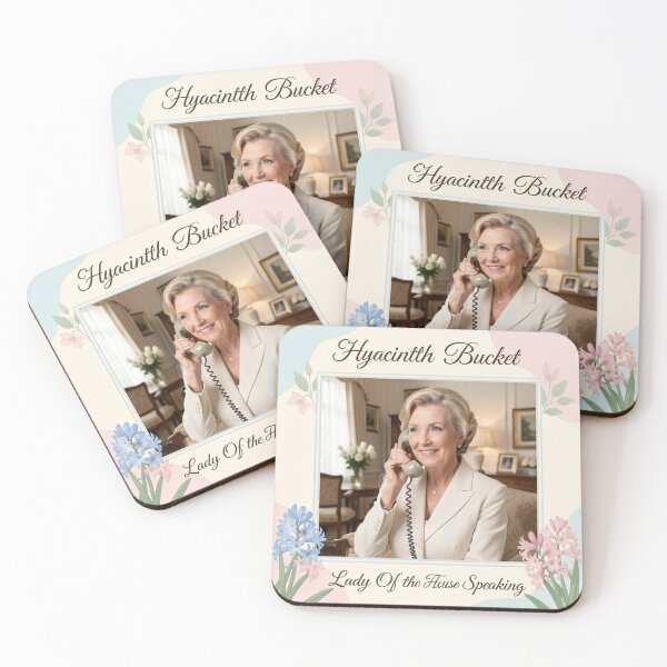 Item preview, Hyacinth Bucket designed and sold by Divinshop.