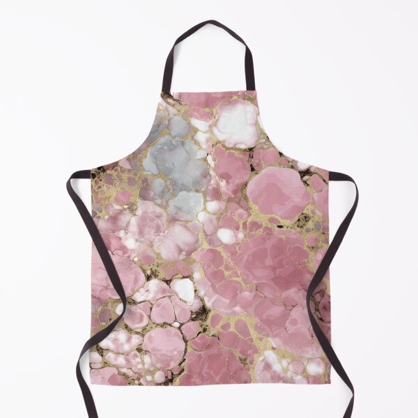 Item preview, Rose marble pattern with gold structure designed and sold by Letteraddicted.