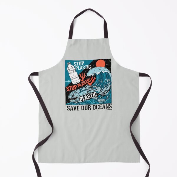 Item preview, Vintage Ocean Pollution Protest Poster designed and sold by SholoStudio.