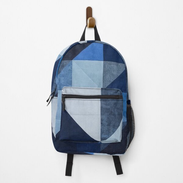 Item preview, Indigo Geometric Mosaic: A Modern Quilt Design designed and sold by CharlieDesings.