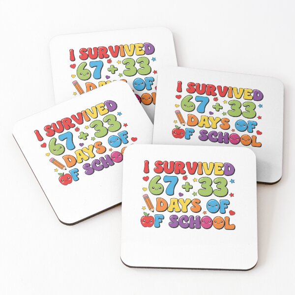 Item preview, I Survived 67 Plus 33 Days Of School Classroom Celebration designed and sold by MuniraWearify.