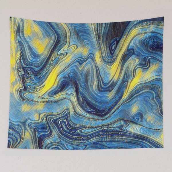 Item preview, Swirls of Blue designed and sold by tomorrowsart.
