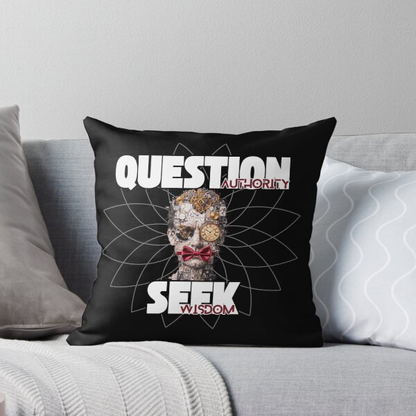 Item preview, Question Authority, Seek Wisdom Mandala designed and sold by AwarenessByDesign.
