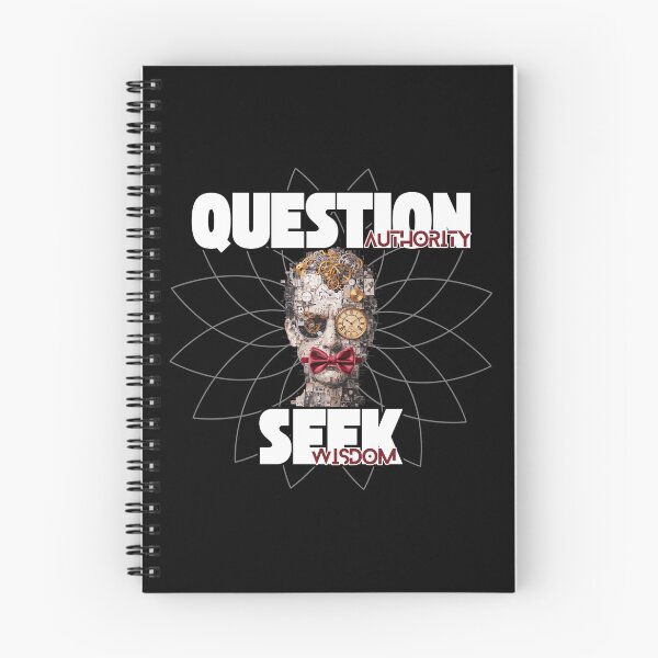 Item preview, Question Authority, Seek Wisdom Mandala designed and sold by AwarenessByDesign.