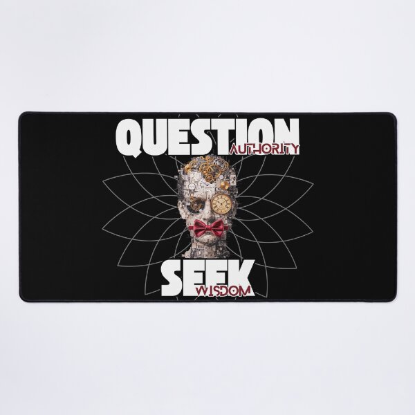 Item preview, Question Authority, Seek Wisdom Mandala designed and sold by AwarenessByDesign.