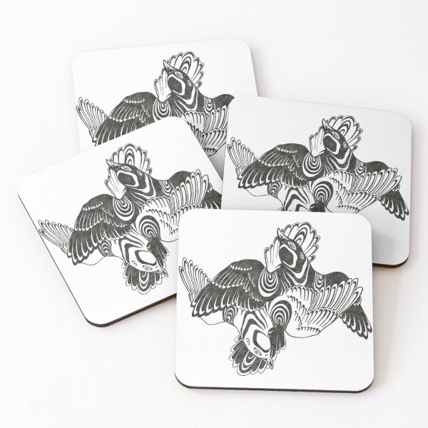 Item preview, TwinBirds-Hunter designed and sold by drawnt0bigskies.