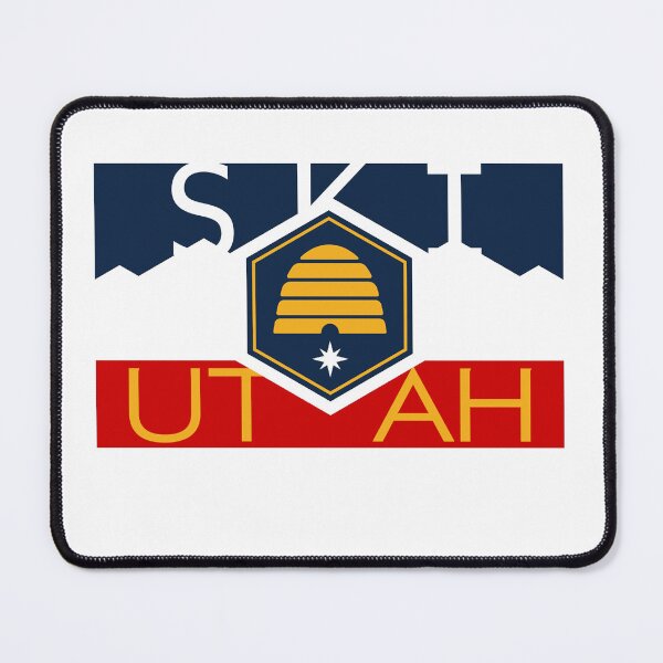 Item preview, Ski Utah Flag designed and sold by TR4V15.