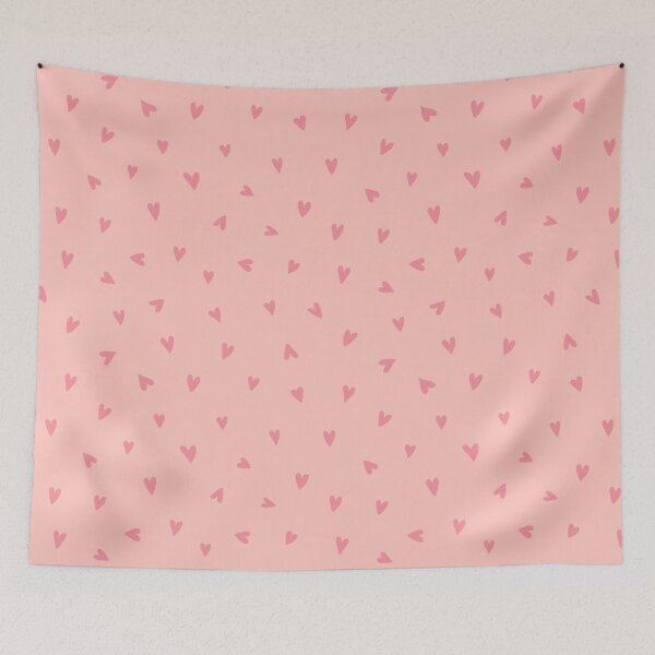 Item preview, Tiny tossed hearts | Valentine coquette cute coral and pink design designed and sold by Illustrated by Nat.