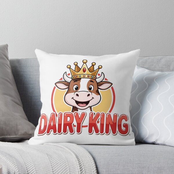 Item preview, Dairy King – Royal Milk Lover Design designed and sold by WearContext.