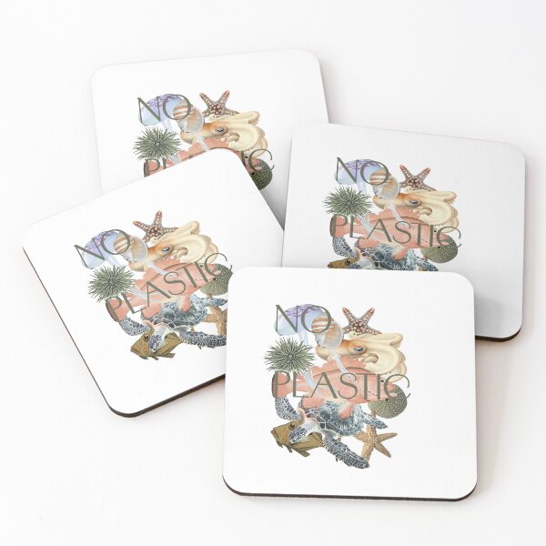 Item preview, No plastic, save the ocean designed and sold by Mad-by-The-O.