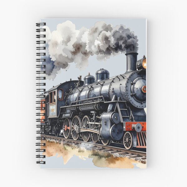 Item preview, Nostalgia on rails, steam locomotive designed and sold by LiskoDesign.