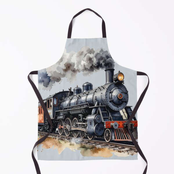 Item preview, Nostalgia on rails, steam locomotive designed and sold by LiskoDesign.