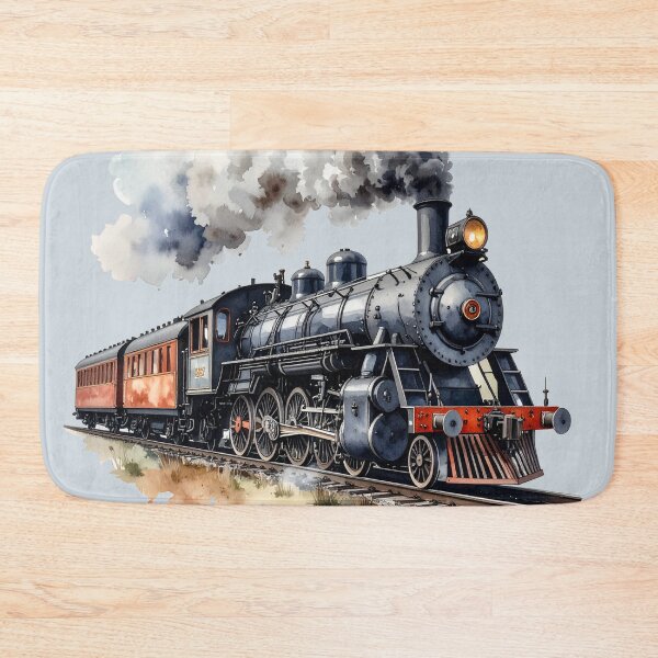 Item preview, Nostalgia on rails, steam locomotive designed and sold by LiskoDesign.