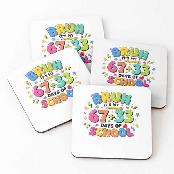 Item preview, BRUH 67 Plus 33 Days Of School Funny Back To School designed and sold by MuniraWearify.