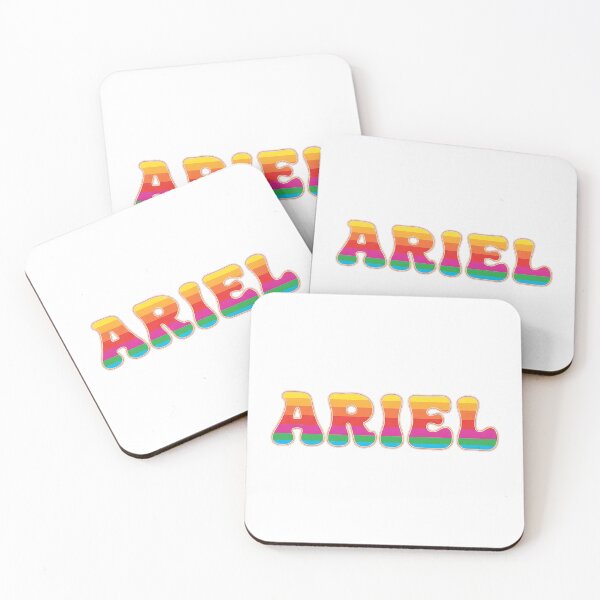 Item preview, ❤️ Ariel Personalized Name Wavy Retro Shirt, Coffee Mug, Sticker Gift designed and sold by HelixPedia.