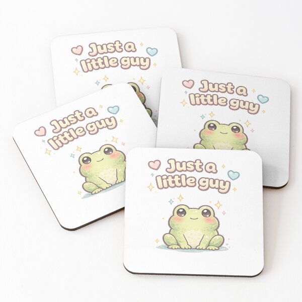 Item preview, Just a Little Guy – Cute Frog Illustration designed and sold by Kylie’s Kanvas.