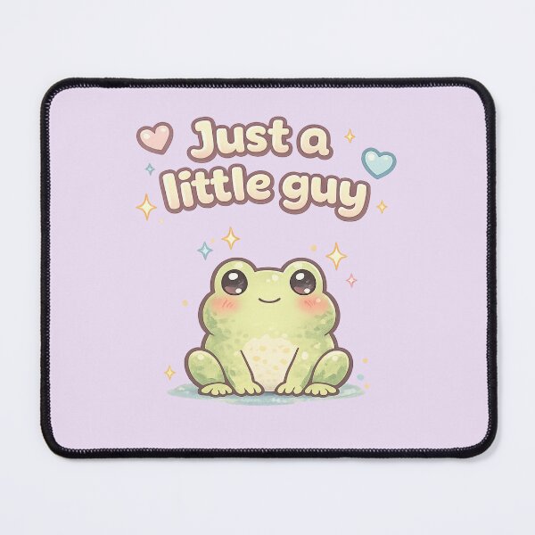Item preview, Just a Little Guy – Cute Frog Illustration designed and sold by KyliesKanvas22.
