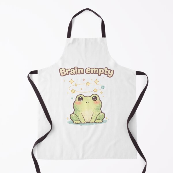 Item preview, Brain Empty Frog designed and sold by KyliesKanvas22.