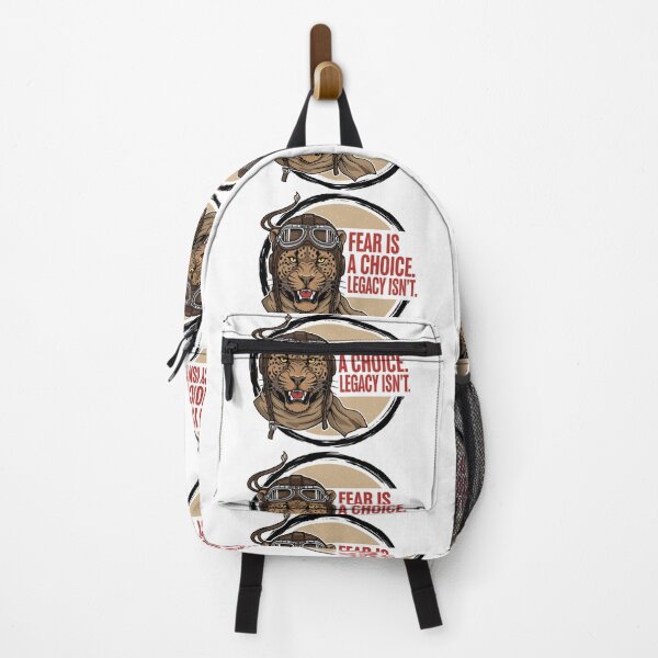 Item preview, Fear Is a Choice Legacy Isn’t – Motivational Leopard Aviator Illustration designed and sold by aaljone007.