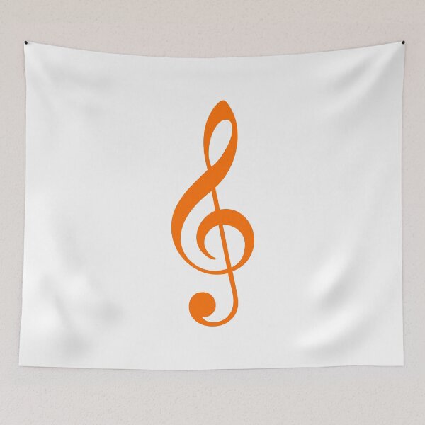 Item preview, Music Piano Treble clef designed and sold by Inspirationmotivation.