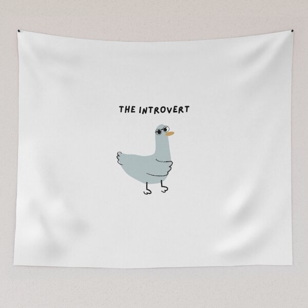 Item preview, Introvert Duck Friends Pastel Personality Temper Pigeon Books designed and sold by ChibiKiramimi.