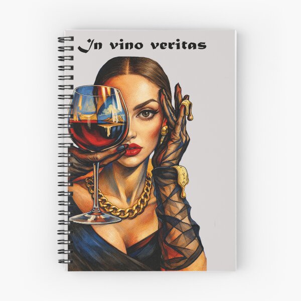 Item preview, In vino veritas. Woman and glass of  wine art  designed and sold by Natart1004.