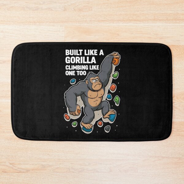 Item preview, Fun bouldering – Gorilla Cartoon Climbing Shirt designed and sold by Pineapple-Tree.