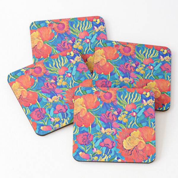 Item preview, Vibrant Wildflower Painting for Free-Spirited Nature Lovers designed and sold by WildStroke.
