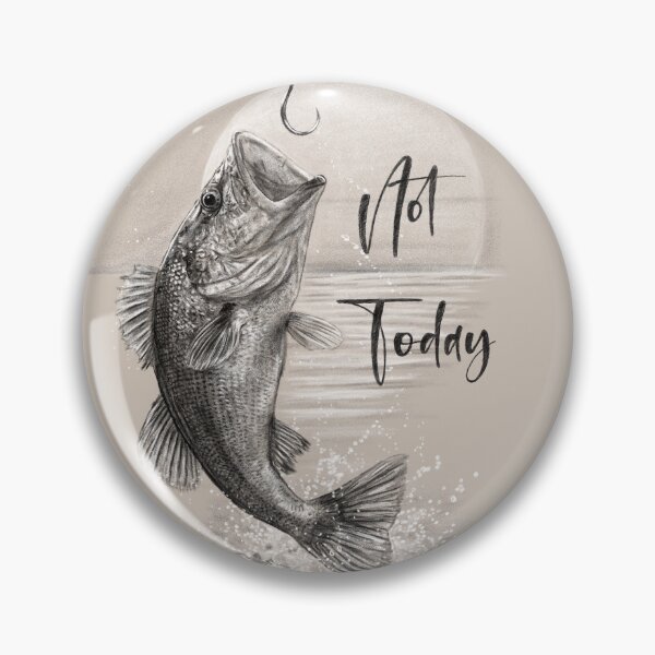 Item preview, Bass Fishing Art Today Illustration 1 designed and sold by kolonjArt.