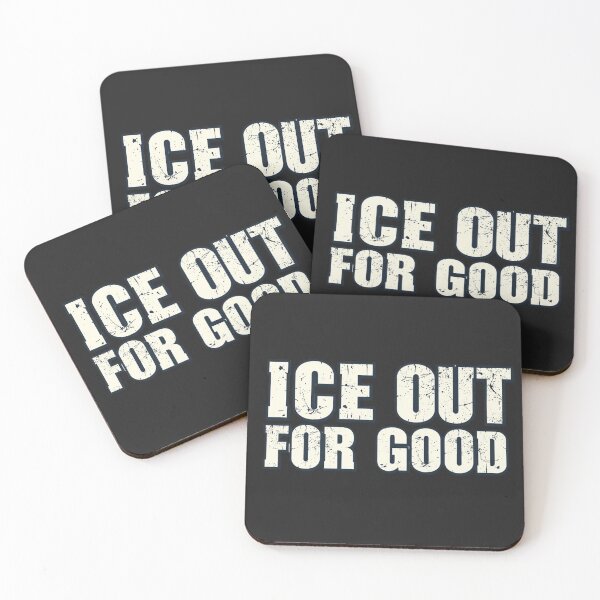 Item preview, Ice Out For Good – Urban Typography & Protest Art designed and sold by Sparkofart07.
