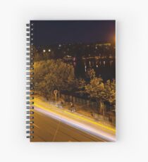 Prague at Night Spiral Notebook