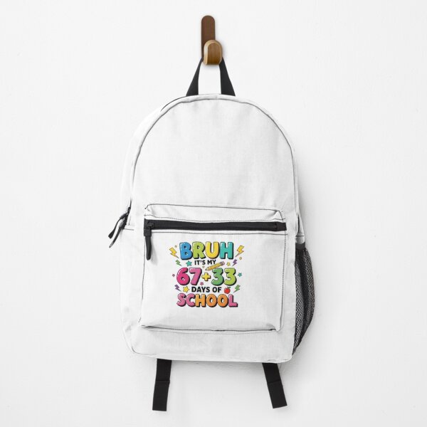Item preview, Bruh Teacher 67+33 Days Of School for Kids 6 7 Meme designed and sold by MuniraWearify.