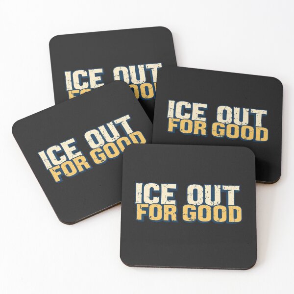 Item preview, Ice Out For Good – Urban Typography & Protest Art designed and sold by Sparkofart07.