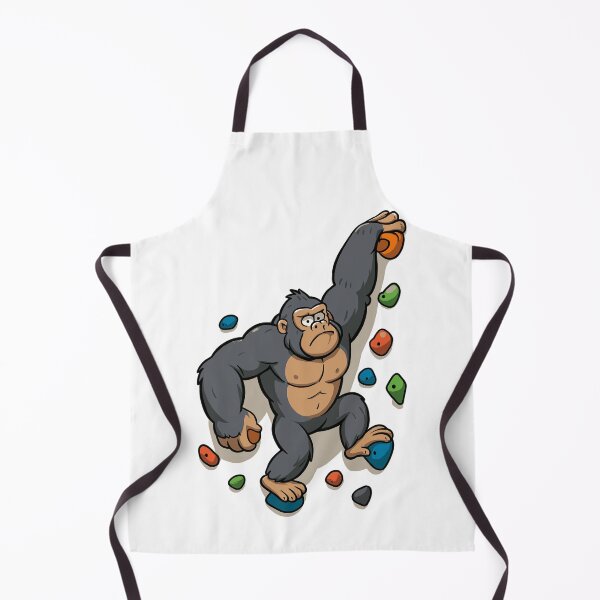 Item preview, Funny Gorilla Bouldering Climbing Humor Shirt designed and sold by Pineapple-Tree.