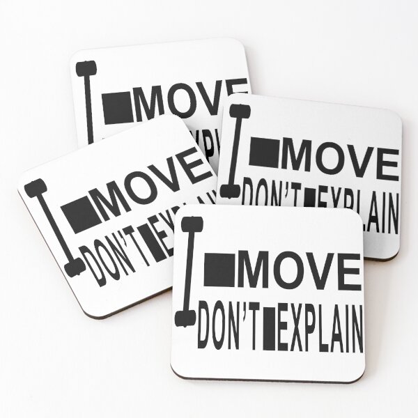 Item preview, I Move. I Don’t Explain | Silent Confidence Design  I Move. I Don’t Explain – No Excuses Mindset designed and sold by Maysaramoha.