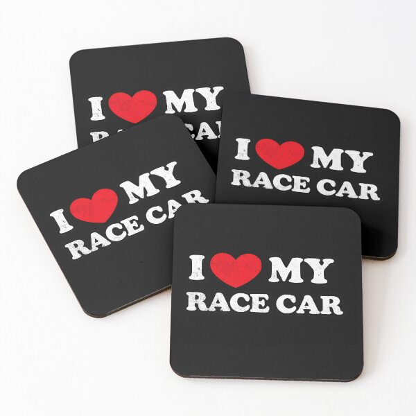 Item preview, I Love My Race Car – Funny Racing designed and sold by CarantinedChaos.