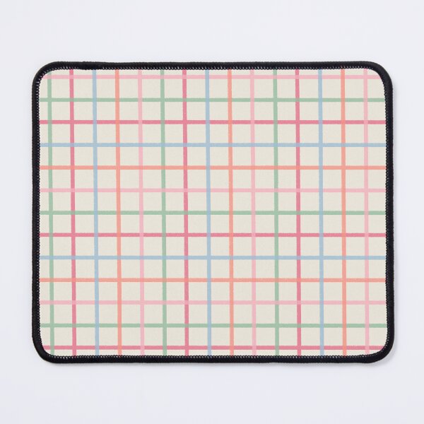 Item preview, Soft pastel preppy plaid | Pastel pink Valentine aesthetic designed and sold by Illustrated by Nat.