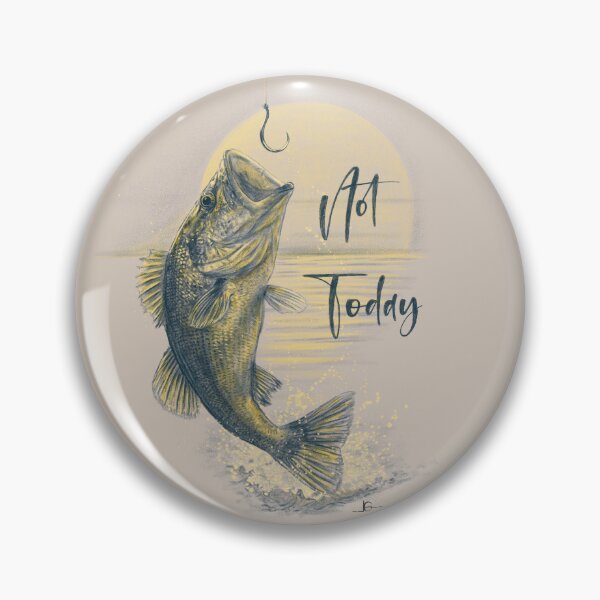 Item preview, Bass Fishing Art Today Illustration 2 designed and sold by kolonjArt.
