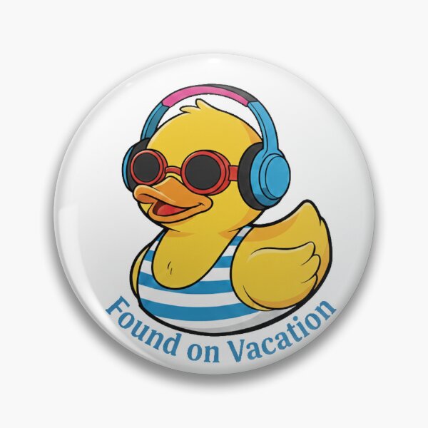 Item preview, Vacation Rubber Duck Cruise Pool Sticker designed and sold by StickersPort.