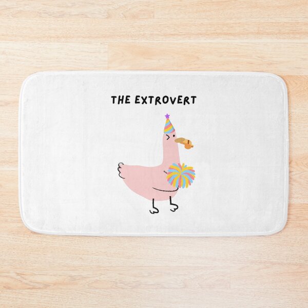 Item preview, Extrovert Personality Fun Cute Friendship Group Birds Gift designed and sold by ChibiKiramimi.