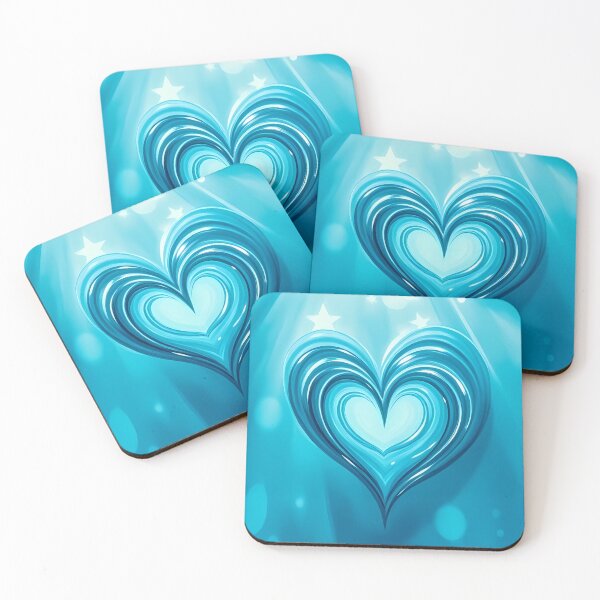 Item preview, Blue Water Heart designed and sold by CalmnessbyChoice.