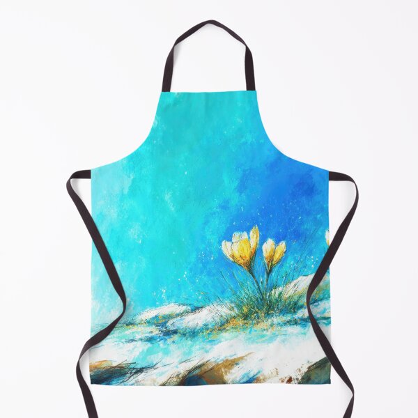Item preview, Crocuses in Blue Silence designed and sold by riquishop.