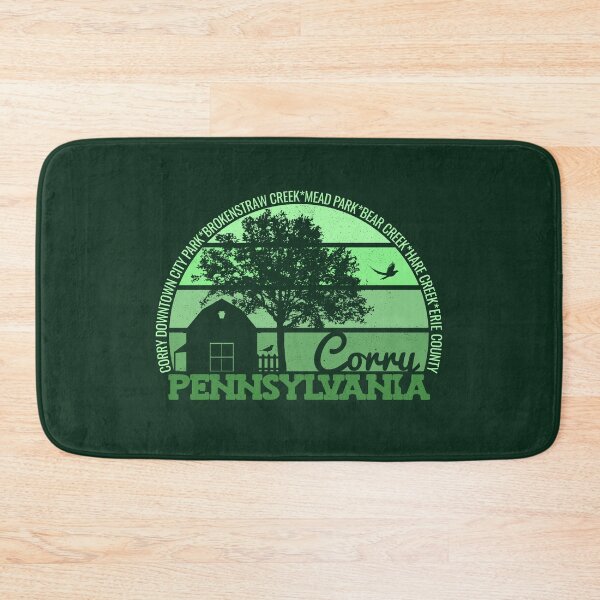 Item preview, Corry Pennsylvania Sunset Retro Vintage Local Pride Logo designed and sold by CRHPOD20.